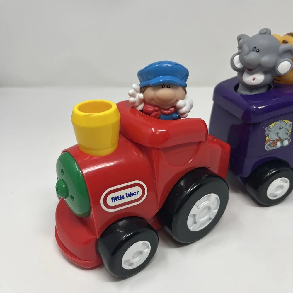 Little Tikes Zoo Train Toy Play Set Animals Choo Choo & Animal Sounds Works